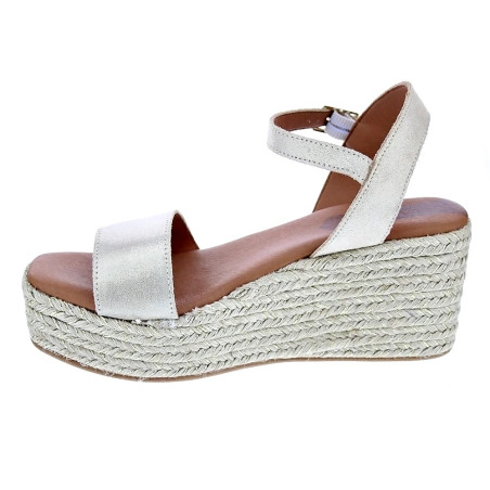 Sandalias Popa zapatos Mujer modelo Camerun Beige 