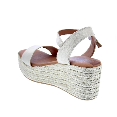 Sandalias Popa zapatos Mujer modelo Camerun Beige 