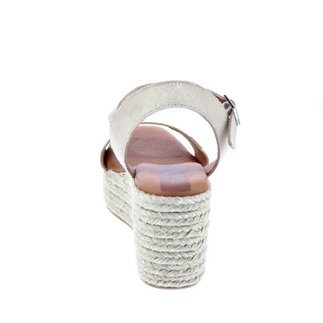 Sandalias Popa zapatos Mujer modelo Camerun Beige 