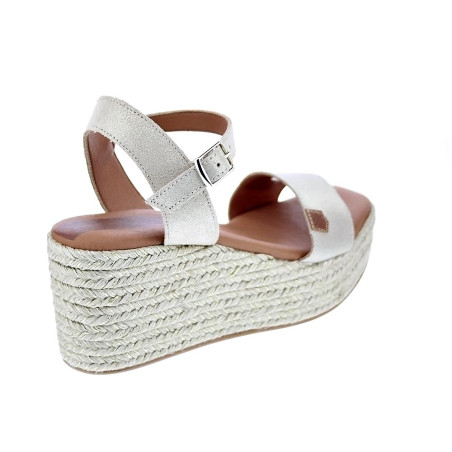 Sandalias Popa zapatos Mujer modelo Camerun Beige 