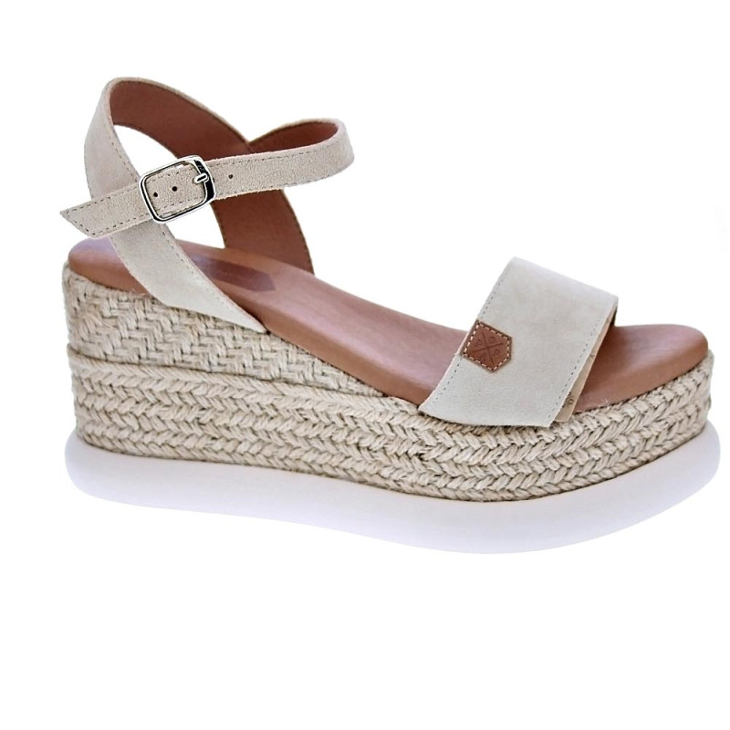 Sandalias Popa zapatos Mujer modelo Rocha Beige 