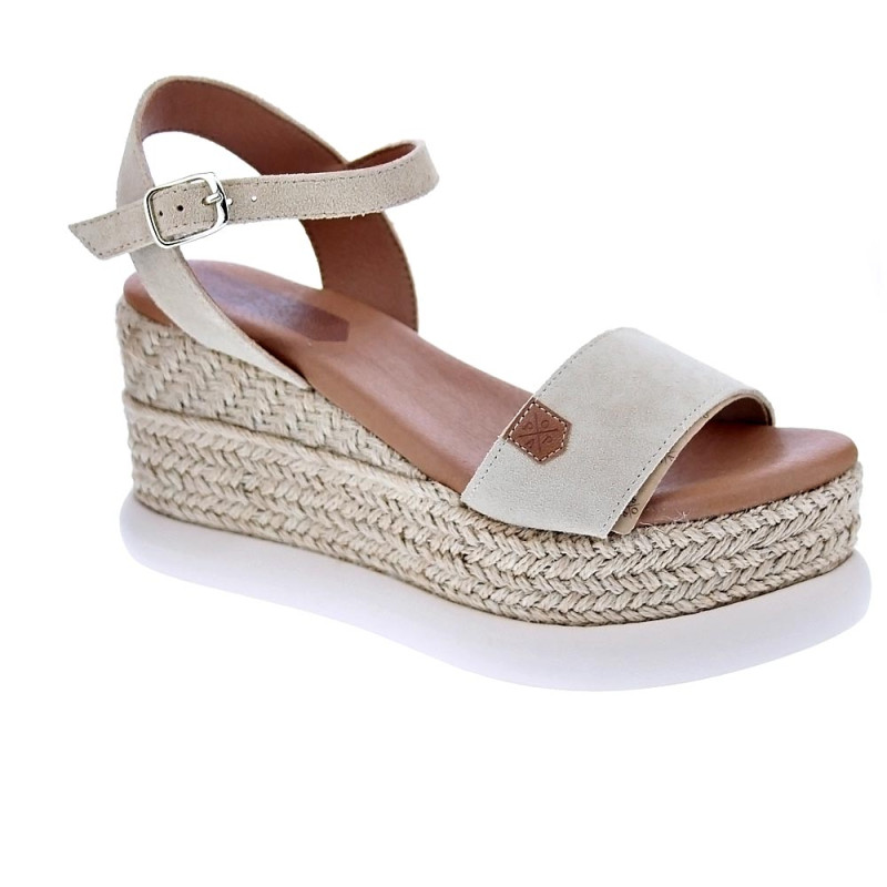 Sandalias Popa zapatos Mujer modelo Rocha Beige 