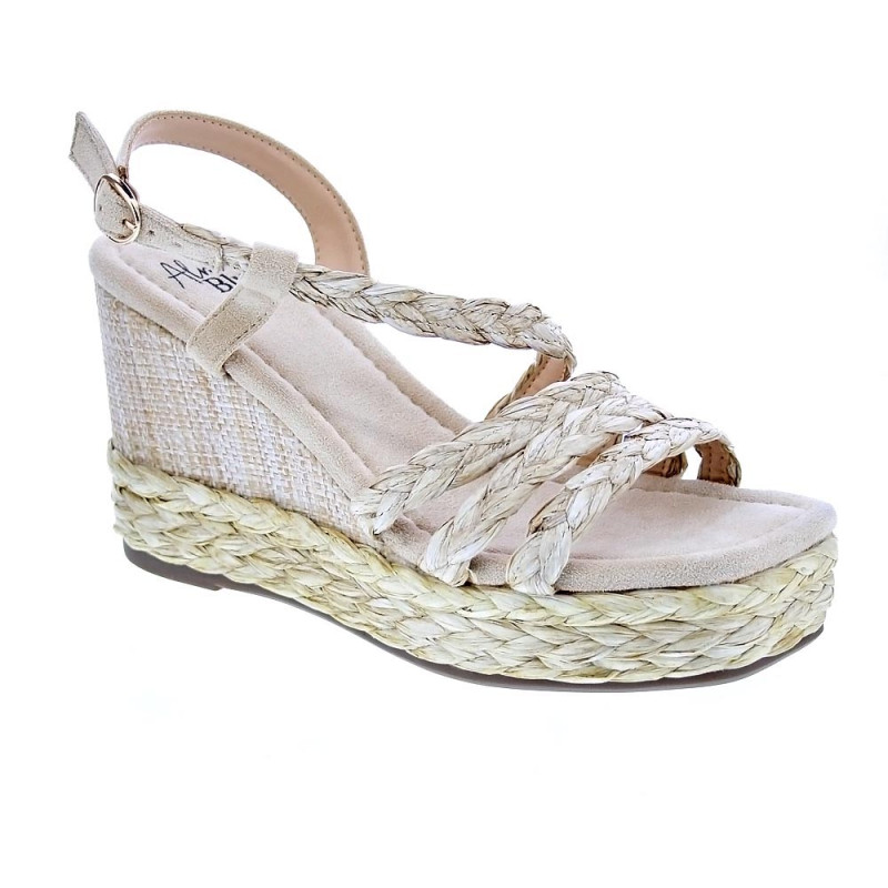 Sandalias Alma en Pena zapatos Mujer modelo V23BL4011 Beige 