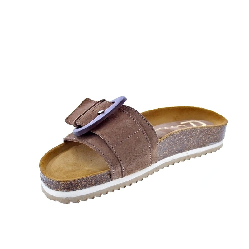 Sandalias Claudia zapatos Mujer modelo Tianyin Marrón 