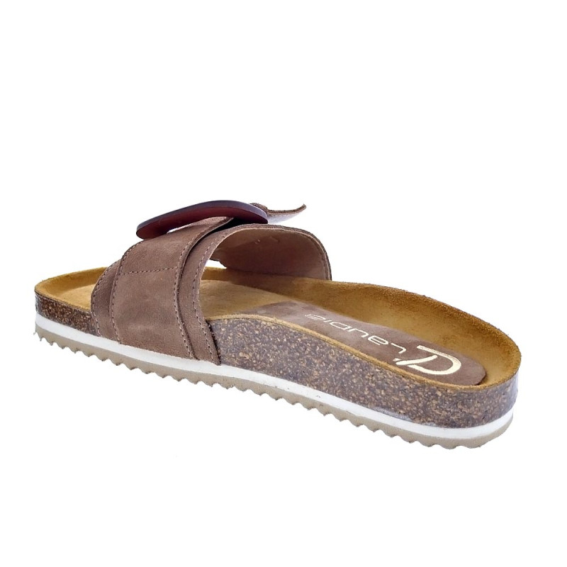 Sandalias Claudia zapatos Mujer modelo Tianyin Marrón 