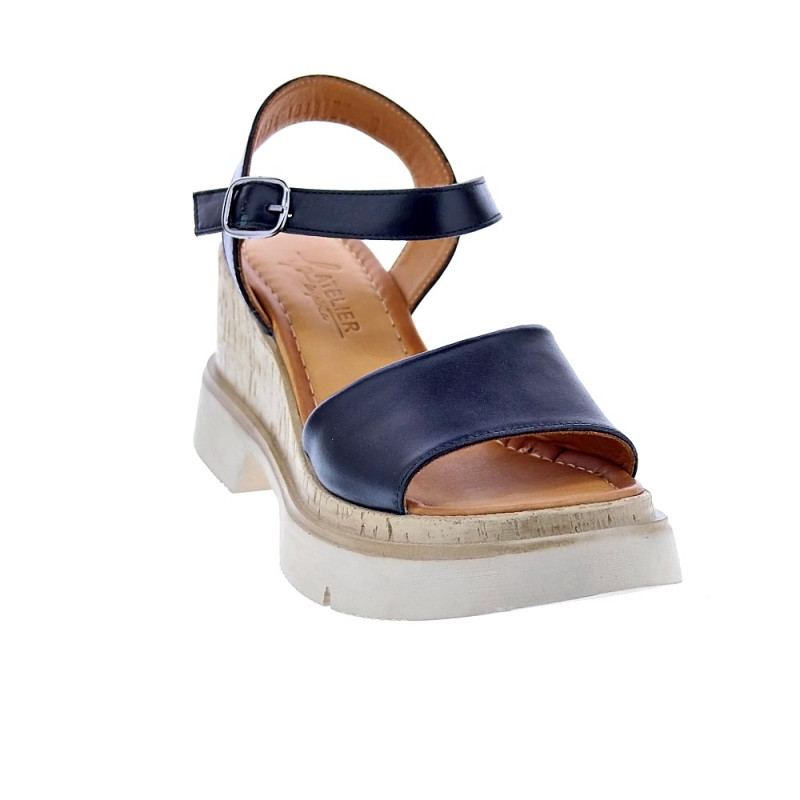 Sandalias La Pinta zapatos Mujer modelo LP0000401 Negro 