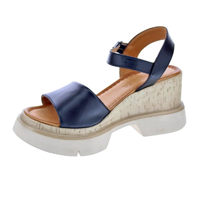 Sandalias La Pinta zapatos Mujer modelo LP0000401 Negro 