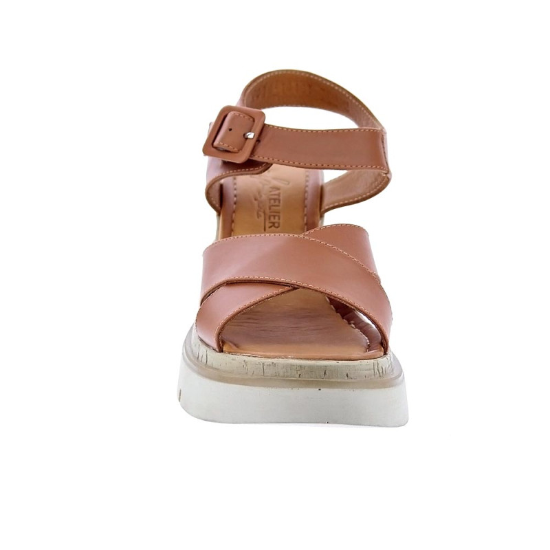 Sandalias La Pinta zapatos Mujer modelo LP0000402 Marrón 