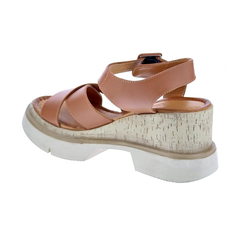 Sandalias La Pinta zapatos Mujer modelo LP0000402 Marrón 