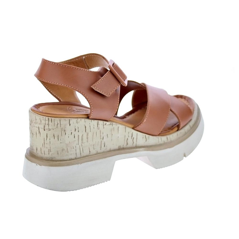 Sandalias La Pinta zapatos Mujer modelo LP0000402 Marrón 
