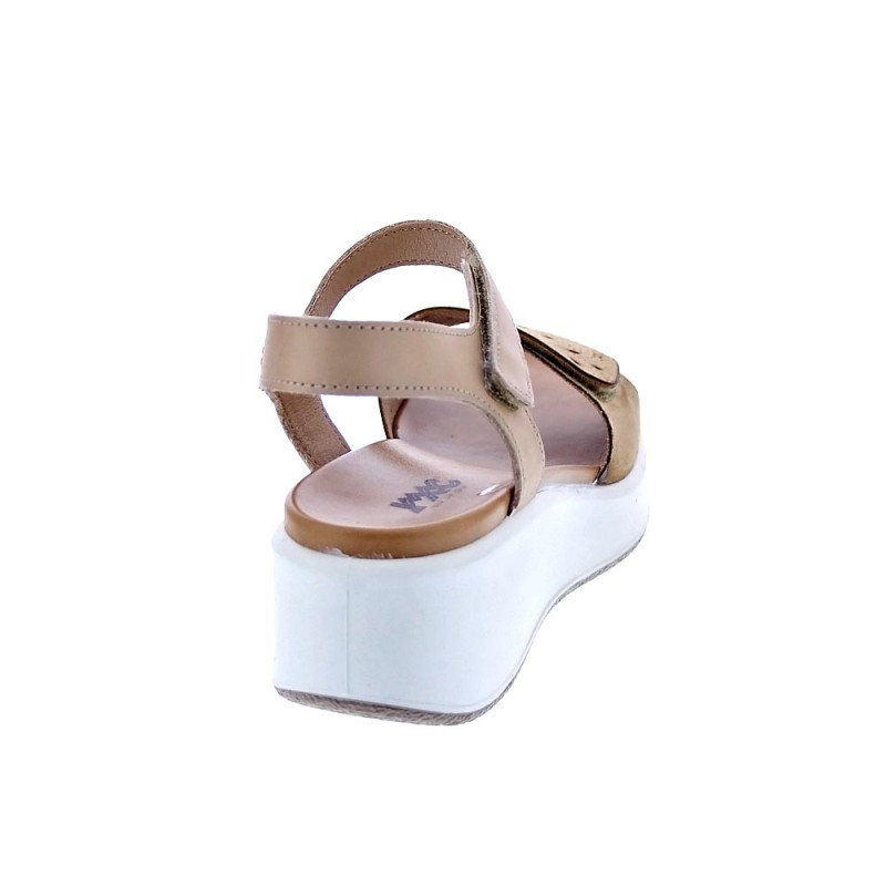 Sandalias Imac zapatos Mujer modelo 358380 Beige 