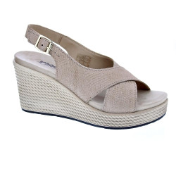 Sandalias Imac zapatos Mujer modelo 357830 Beige  2