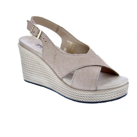 Sandalias Imac zapatos Mujer modelo 357830 Beige 