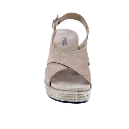 Sandalias Imac zapatos Mujer modelo 357830 Beige 