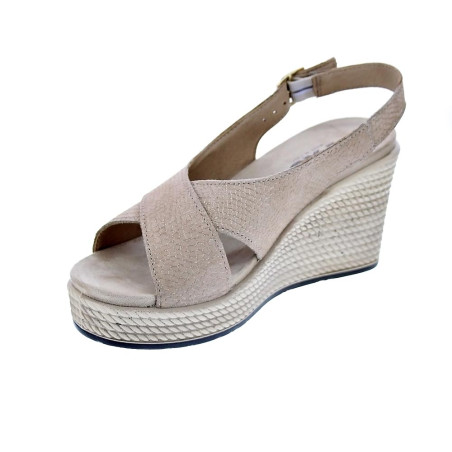 Sandalias Imac zapatos Mujer modelo 357830 Beige 