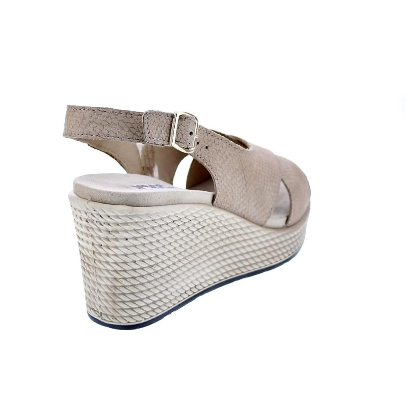 Sandalias Imac zapatos Mujer modelo 357830 Beige 