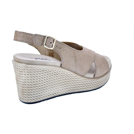 Sandalias Imac zapatos Mujer modelo 357830 Beige 