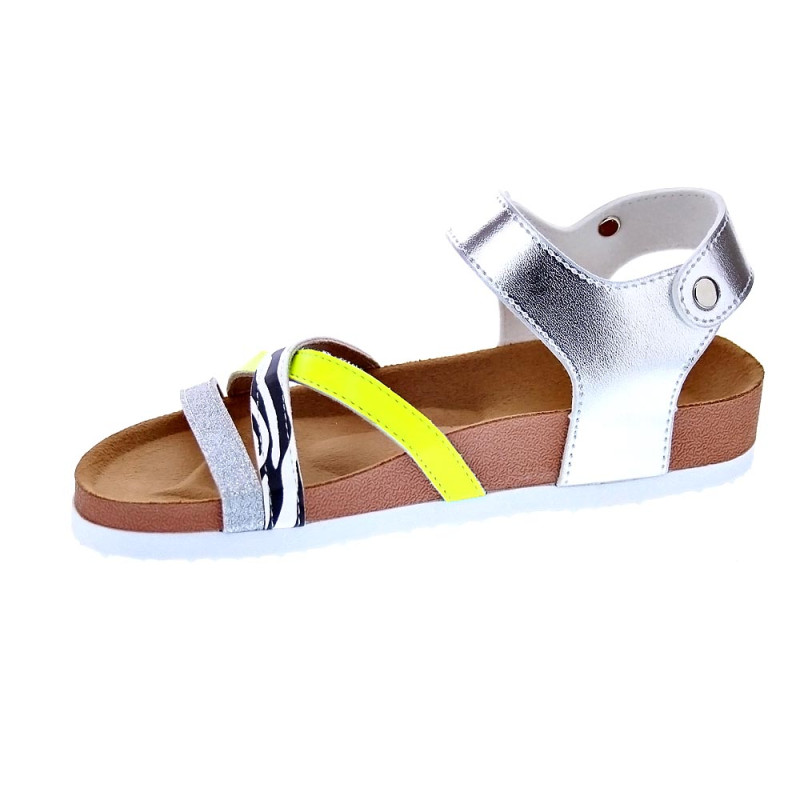 Sandalias Gioseppo zapatos Niña modelo 68061 Plata 