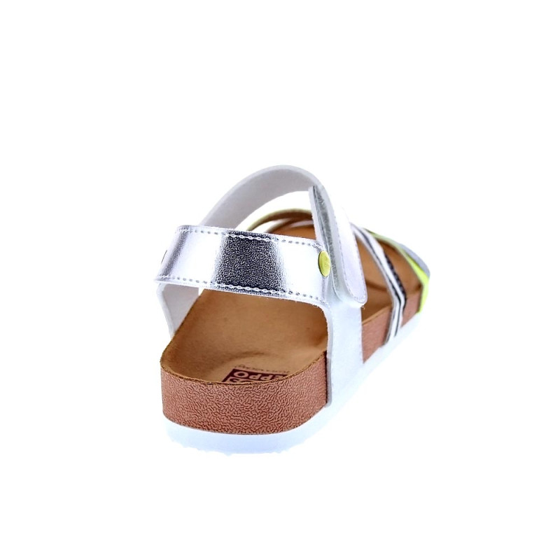 Sandalias Gioseppo zapatos Niña modelo 68061 Plata 