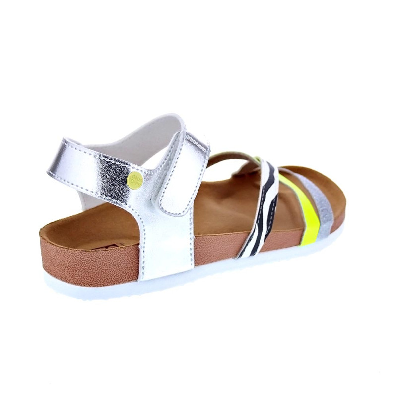 Sandalias Gioseppo zapatos Niña modelo 68061 Plata 