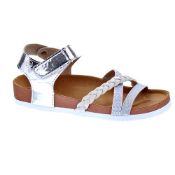 Sandalias Gioseppo zapatos Niña modelo 68069 Plata  2