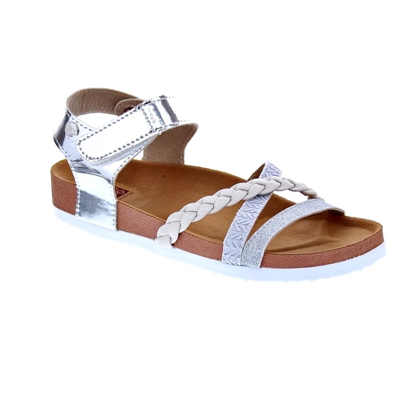 Sandalias Gioseppo zapatos Niña modelo 68069 Plata 