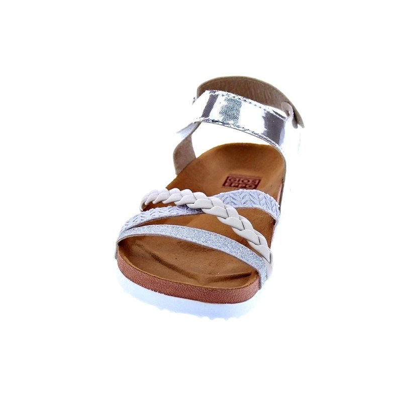 Sandalias Gioseppo zapatos Niña modelo 68069 Plata 