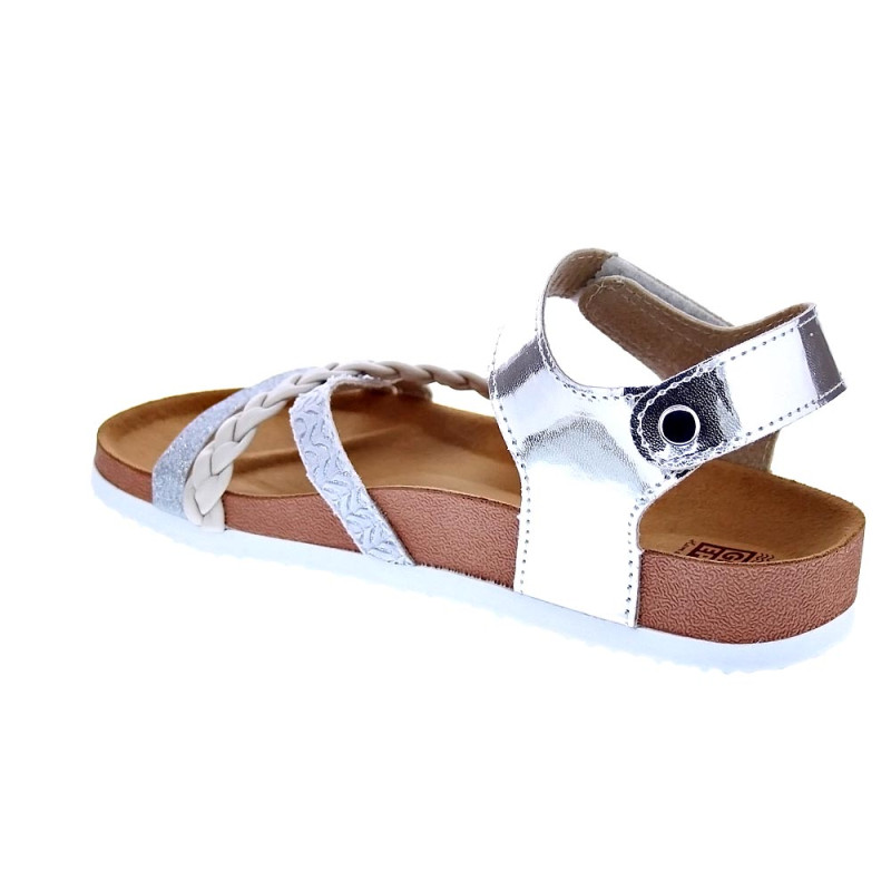 Sandalias Gioseppo zapatos Niña modelo 68069 Plata 