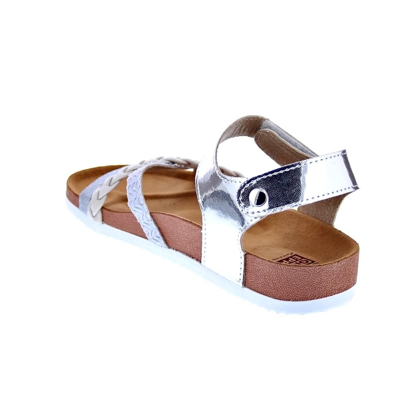 Sandalias Gioseppo zapatos Niña modelo 68069 Plata 