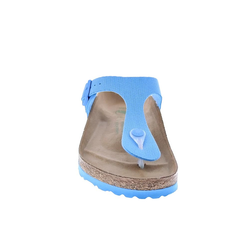 Sandalias Birkenstock zapatos Mujer modelo Gizeh Azul 