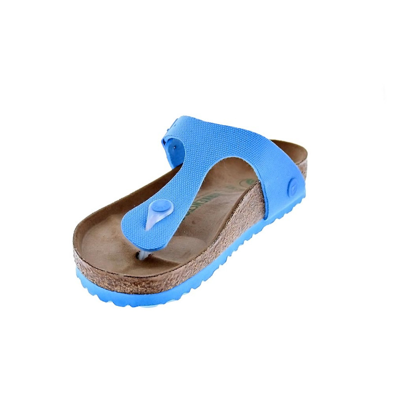 Sandalias Birkenstock zapatos Mujer modelo Gizeh Azul 
