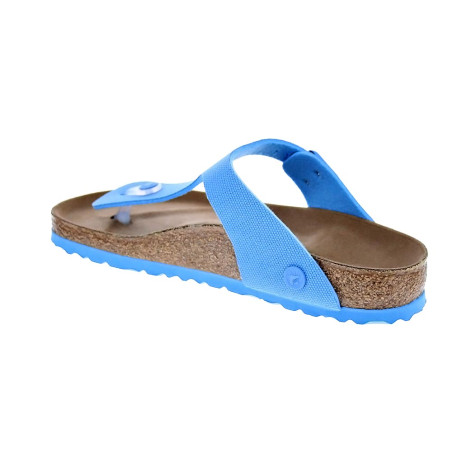 Sandalias Birkenstock zapatos Mujer modelo Gizeh Azul 