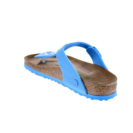 Sandalias Birkenstock zapatos Mujer modelo Gizeh Azul 