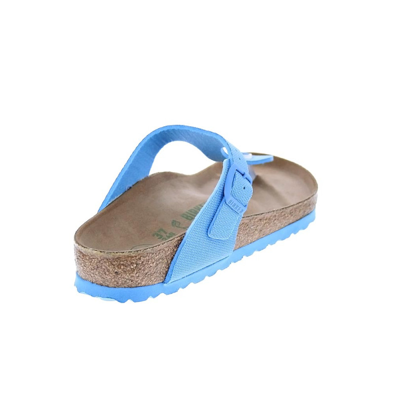 Sandalias Birkenstock zapatos Mujer modelo Gizeh Azul 