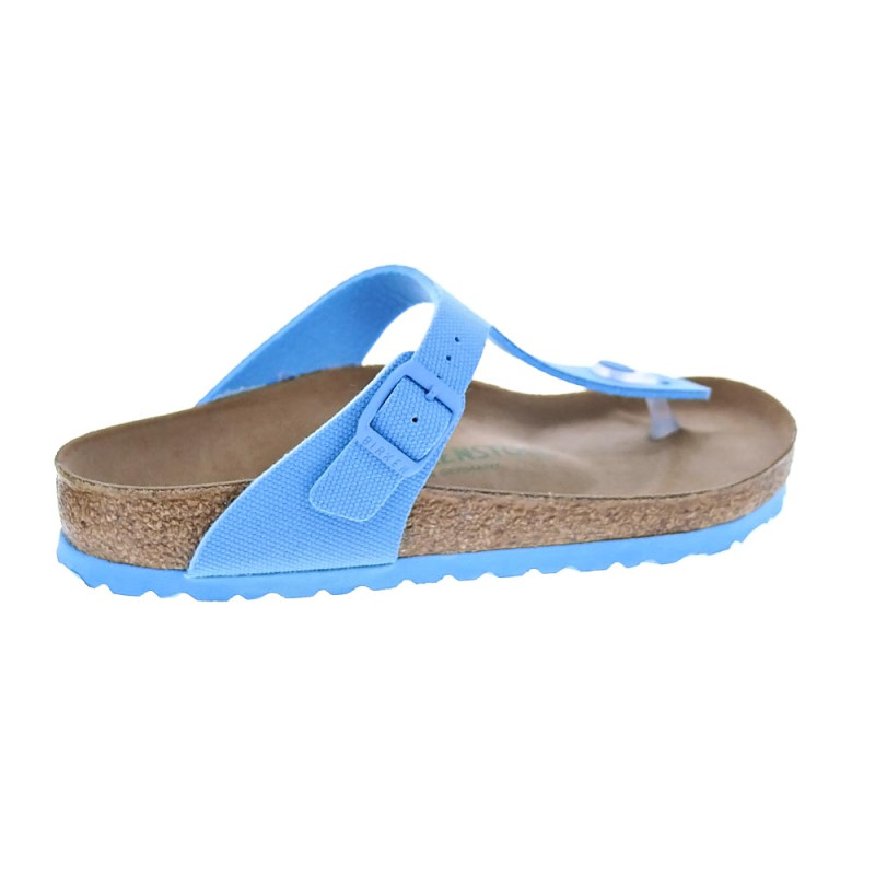 Sandalias Birkenstock zapatos Mujer modelo Gizeh Azul 