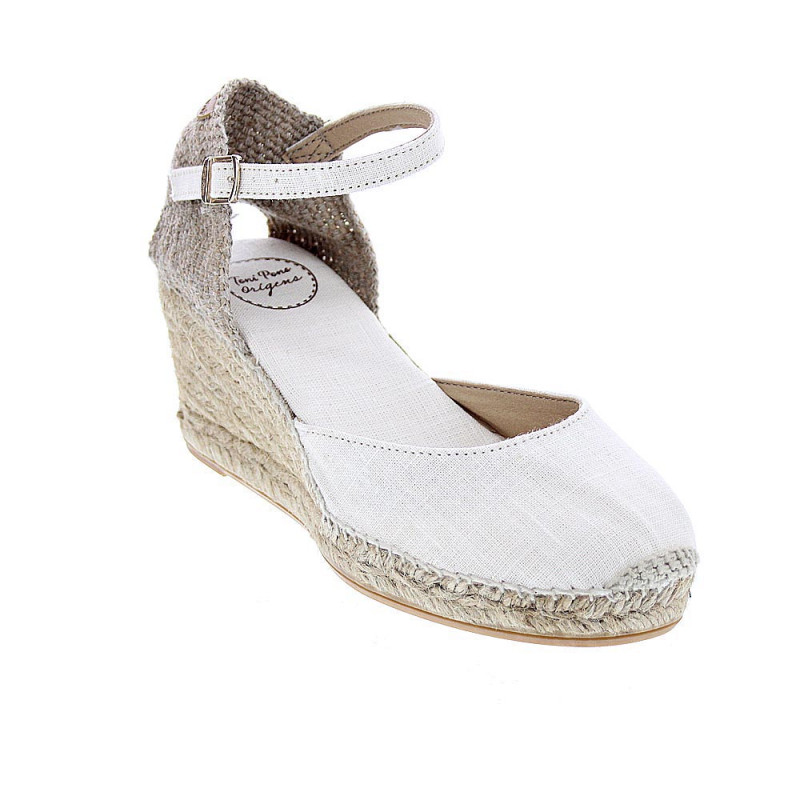 Alpargatas Toni Pons zapatos Mujer modelo Caldes Beige 
