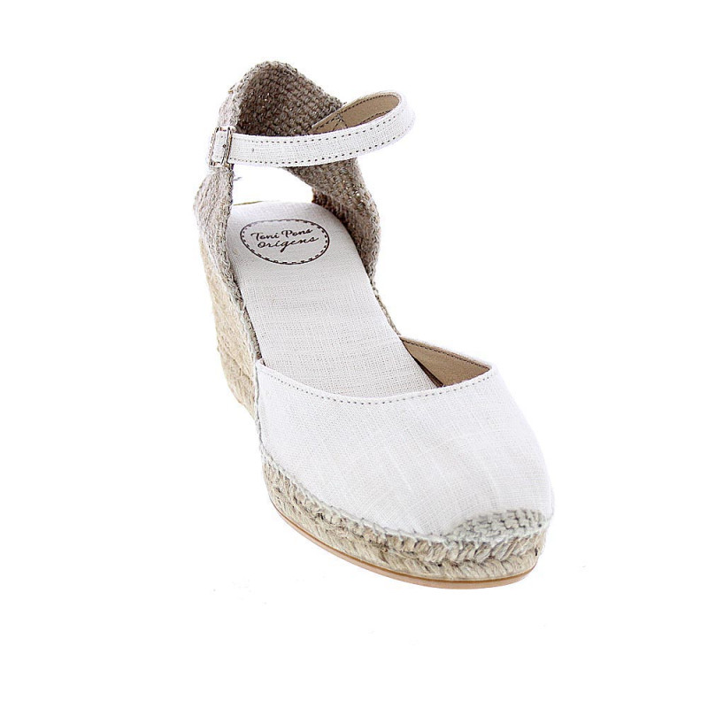Alpargatas Toni Pons zapatos Mujer modelo Caldes Beige 