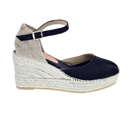 Alpargatas Toni Pons zapatos Mujer modelo Laia Negro Hebillas