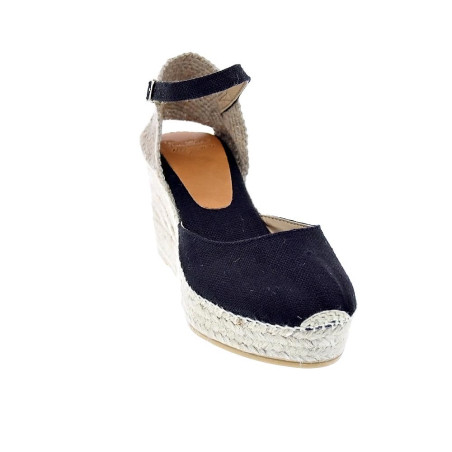 Alpargatas Toni Pons zapatos Mujer modelo Laia Negro Hebillas