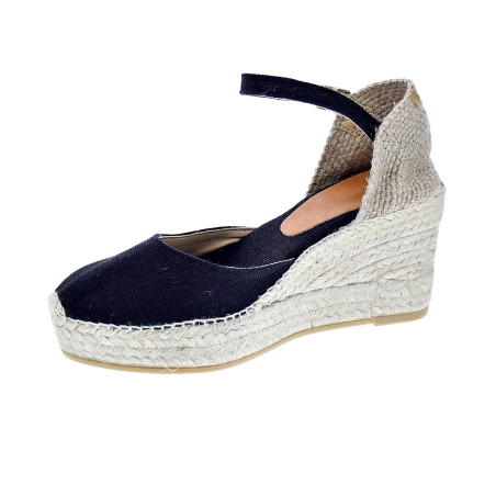 Alpargatas Toni Pons zapatos Mujer modelo Laia Negro Hebillas