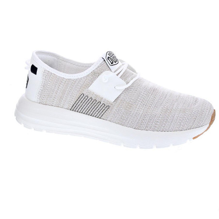 Mocasines Hey Dude zapatos Hombre modelo Sirocco Blanco 