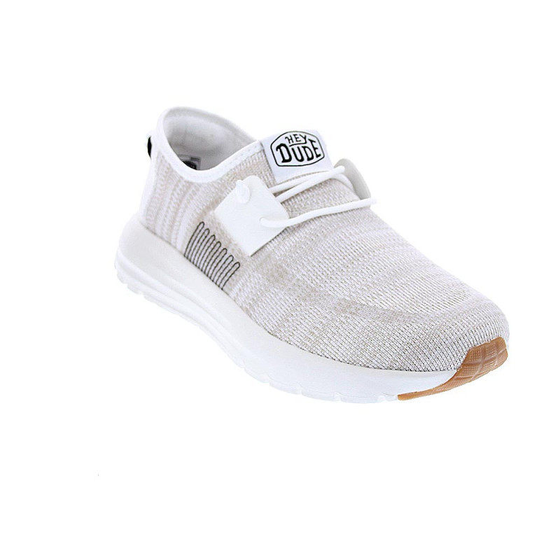 Mocasines Hey Dude zapatos Hombre modelo Sirocco Blanco 