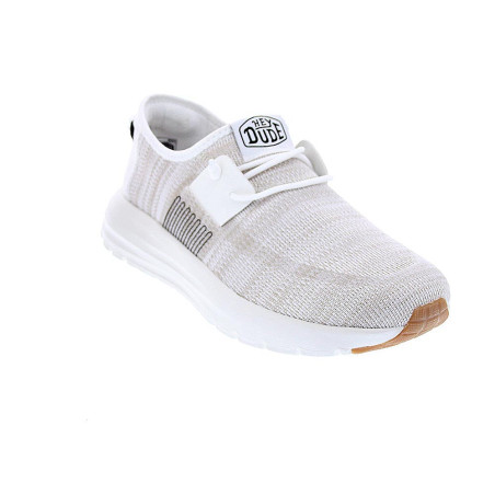 Mocasines Hey Dude zapatos Hombre modelo Sirocco Blanco 