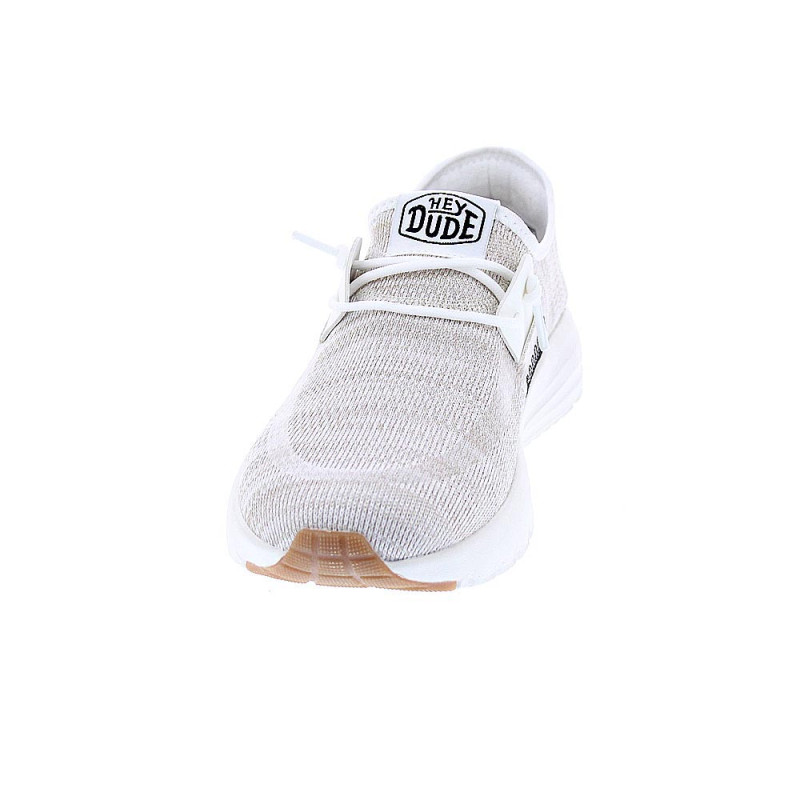 Mocasines Hey Dude zapatos Hombre modelo Sirocco Blanco 