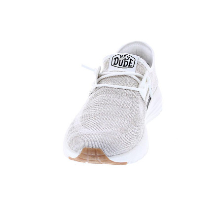 Mocasines Hey Dude zapatos Hombre modelo Sirocco Blanco 