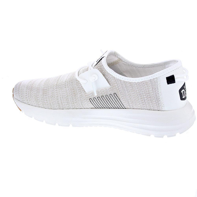 Mocasines Hey Dude zapatos Hombre modelo Sirocco Blanco 