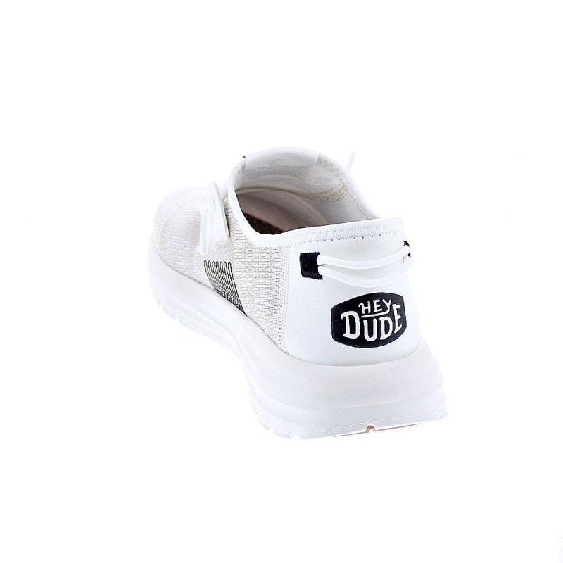 Mocasines Hey Dude zapatos Hombre modelo Sirocco Blanco 