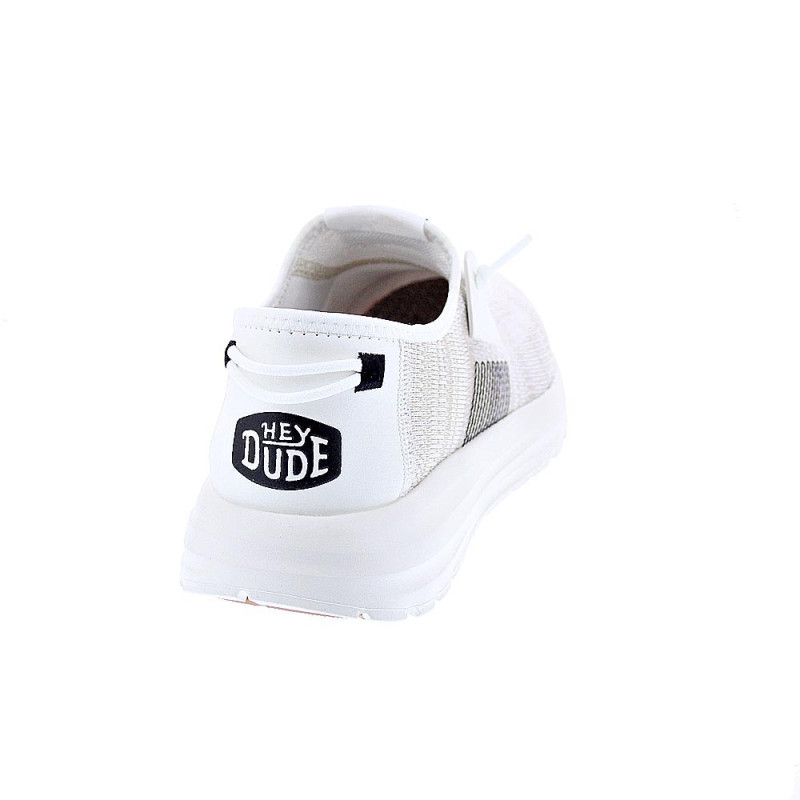 Mocasines Hey Dude zapatos Hombre modelo Sirocco Blanco 