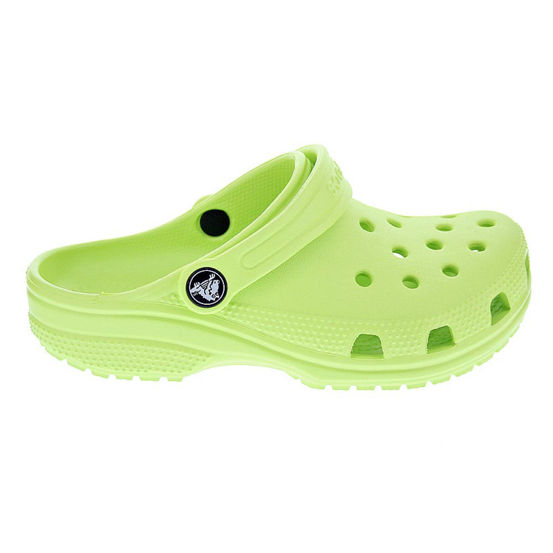 Sandalias Crocs zapatos Niño modelo Classic Clog Verde 