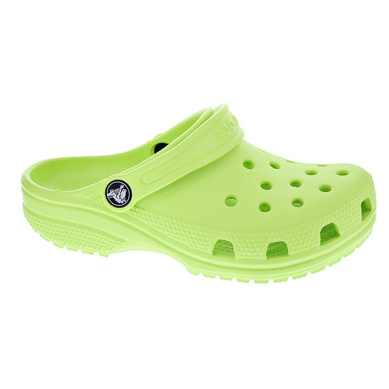 Sandalias Crocs zapatos Niño modelo Classic Clog Verde 
